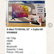Televisor Smart tv Royal 32 " + cajita Vivamax 195 USD sin xajita 160 USD Televisor Smart TV Challenger 65" - Img 55479085