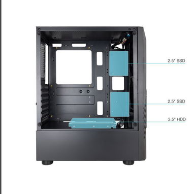 Caja Semitorre Gaming Tooq - 4/5