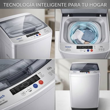 🧼 ¡LAVADORA (HAITECH 6KG) NUEVA EN CAJA! 📦 - Img 123185435