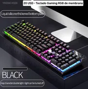 Teclado Gamer RGB de Membrana K500 - Img 50034250