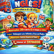 🚨Curso intensivo de inglés para niños de 4 a 15 años - Img 55016919