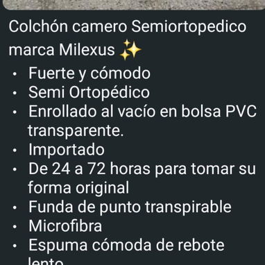 Colchones, Camas, juegos de muebles para sala y comedor - Img 122724265