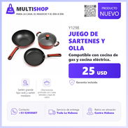 Juego de sartenes y olla - Img 58327925