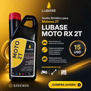 Aceite 2T para motos, chapeadoras y plantas eléctricas. Aceite Sintético para Motores 2T - Img 56373159