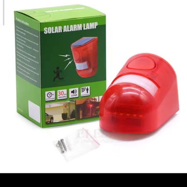 Para su hogar Alarma solar resistente al agua trabaja perfectamente en exteriores, sensor de movimiento, día y noche, 4 - Img 127781457