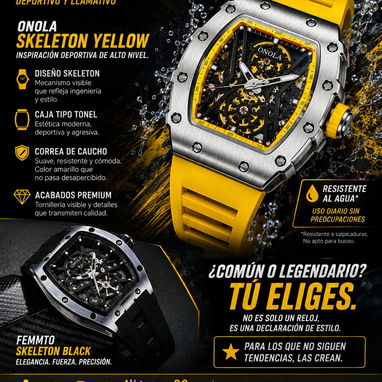 🔥⌚ DISEÑO QUE IMPRESIONA. ESTILO QUE MARCA. - 2/5