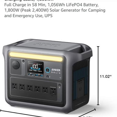 Combo Anker SOLIX C1000 + batería extra, factura y garantía 53392358 - 2/2