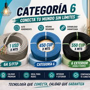 Cables de red CATEGORIA 6 - Img 56976439