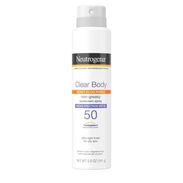 Neutrogena Clear Body Non-Greasy Sunscreen Spray Broad Spectrum SPF 50 141 g 5 oz - Img 58335394