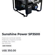 Planta gasolona 18L 4 tiempos 110 y 220w. Potencia 2.8w sellado caja garantía x escrito somos tienda fisica - Img 56489087