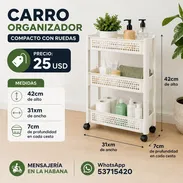 Carro Organizador con ruedas. - Img 55645333