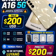 📱SAMSUNG GALAXY A16 5G SELLADOS EN CAJA 4GB/128 ACCESORIOS INCLUIDO GARANTIA MENSAJERÍA 54027323 - Img 56962577