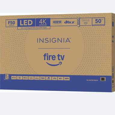 Insignia™ - 50" Class F50 Series LED 4K UHD Smart Fire TV - 2/4