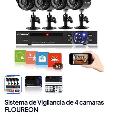Sistemas de cámaras de seguridad, vigilancia y alarma, varios modelos - 5/6