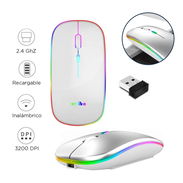 Mouse Inalámbrico PC Laptop con Retroiluminación RGB Nuevo Caja 58483450 - Img 54908569
