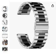 Manilla de acero inoxidable para Galaxy Watch 4,5,6 y 7de 20 mm. - Img 55117861