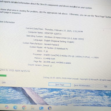 Vendo laptop hp Pavillon 15 con 750 GB HDD, 6 ram, micro i3 4ta - Img 123999024