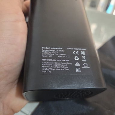 🚗 Compresor de Aire Portátil Recargable 🚗 AX | E01 | 35 USD - 3/4