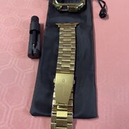 Manilla de acero eslabón tradicional + protector (ambos dorado) para Apple Watch Ultra!! - Img 45666392