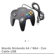 Mando tipo nintendo 64 para pc ideal para juego de emulador 64 ..'"un clasico" - Img 55864155