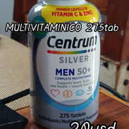 Pomo GRANDE DE CENTRUM 📍CON VITAMINA C y ZINC SUPLEMENTO MULTIVITAMINICO/ MULTI MINERAL 275 tabletas - Img 58171668