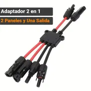 Conectores de Cable de Panel Solar Mc4, Conector Y 2 Salidas, 2 Paneles Una Conexión - Img 58131644