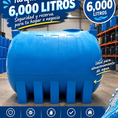 Tanques plásticos para agua de todas las capacidades 📞 50248593 - 8/10