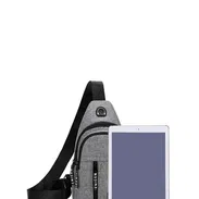 💥💥Bolsito pechero para hombre 8$ color gris interesados llamar o escribir - Img 53316896