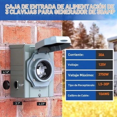 Caja de 30A para sistema automático - 2/2