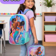 ✏️🎒MOCHILAS, MERENDEROS, CARTUCHERAS Y POMOS PARA LA ESCUELA PRIMARIA 🎒 PARA NIÑAS ✨ALTA GAMA COMPRADO EN USA🇺🇲🇺🇲 - Img 56580113