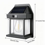 Lamparas de Jardin con panel solar - Img 57558312