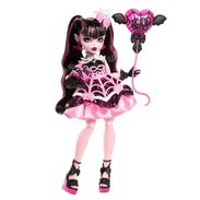Mattel Monster High Scary Sweet Birthday Draculaura 28 cm - Img 58164166