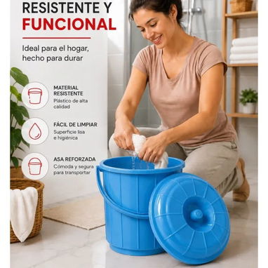 ✨ Cubos de Plásticos con Tapa (Princeware) - 2/2