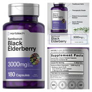 BLACK ELDERBERRY de 180 tabletas nuevos y sellados - Img 51339958