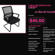 Silla SPC sin ruedas asiento 40cm y brazos fijos, Silla sin ruedas con brazos y espuma 25kg/m³ . - Img 57354552