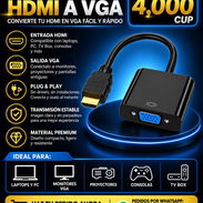 ADAPTADOR HDMI A VGA - Img 56044815