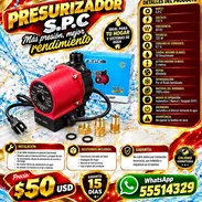 PRESURIZADOR S.P.C, NUEVO EN SU CAJA. ENTREGA DE FACTURA PARA SU GARANTÍA. VARIEDAD DE ARTÍCULOS DE FERRETERÍA - Img 57587356