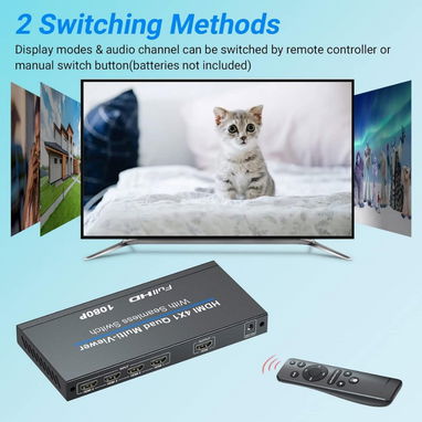 Multivisor HDMI Quad 4 x 1 | videojuegoshabana.com - Img 121927269