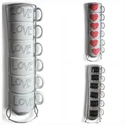 Juego de tazas LOVE (th) - Img 56742836