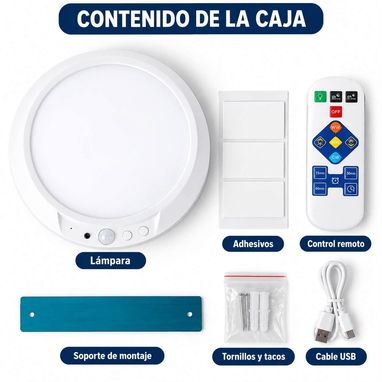Lámparas para el techo con accesorios y mando - 2/4