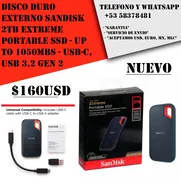 Disco Solido SanDisk 2TB Extreme "Nuevo Sellado" - Img 49836656