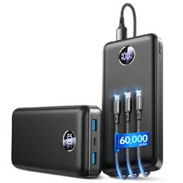 Cargador portátil de batería de 60,000 mAh, cargador de teléfono de carga rápida de 22.5 $43.15 - Img 57390327