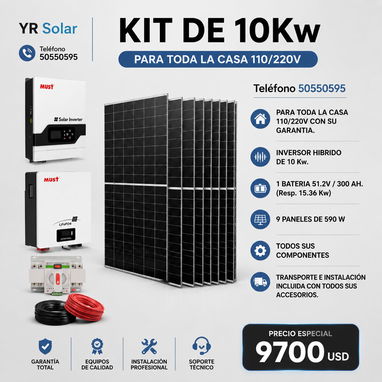 🔥🔥🔥LOS MEJORES PRECIOS EN KIT SOLARES PROFESIONALES CON"🔆YR Solar"  ✅El precio incluye el montaje y contrato con tod - Img 125669097
