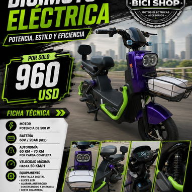 Bicimotos y motos eléctricas - 9/10
