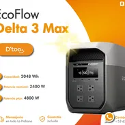 🔅EcoFlow Delta 3 Max-estación de energía portátil-batería portátil-power station-energía de respaldo-para apagones🔅 - Img 57295100