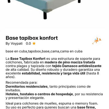 COLCHONES/ BASE DE CAMA - Img 123389913
