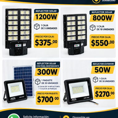 LÁMPARAS SOLAR 300 W - 2/2