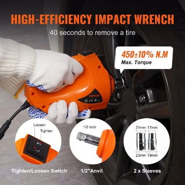 GATO ELÉCTRICO 3 EN 1 CON COMPRESOR DE AIRE (12V) Y LLAVE DE IMPACTO Tienda Online Voypati - Img 110632773