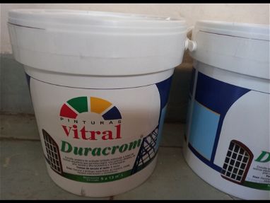 Esmalte Duracrom color blanco sellado envase plástico - Img main-image