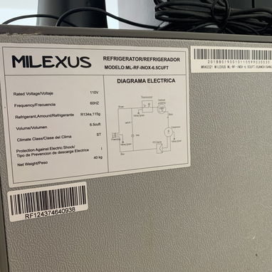 Vendo refrigerador Milexus 6.5 pies - Img 125317516